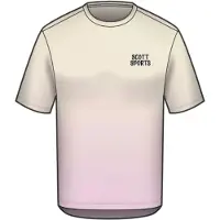 SCOTT Kid's Tee Defined Dri S/S Maglia funzionale Bambini (S, bianco)