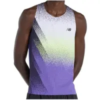 New Balance Race Day Ultra Light Printed Singlet Canotta Uomo (XXL, variopinto)