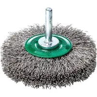 Lessmann Spazzola Circolare Con Filo Ondulato Rof 50 Mm
