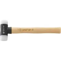 Osca Mazza a faccia morbida EVOSOFT Hick.Manico in alluminio nylon 32 mm