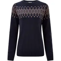 Sherpa Women's Yeshe Crew Neck Sweater Maglione Donna (M, blu)