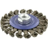Osborn Spazzola Circolare Con Filo Intrecciato 0402631151 M14 115 Mm