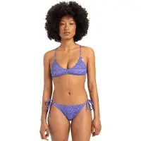 Quiksilver Women's Clickity Clack Bottom Parte inferiore bikini Donna (XL, lilla)