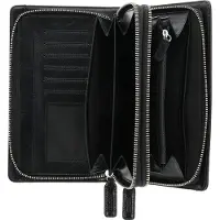 PICARD Buddy 1 Portafoglio Vera Pelle 22 cm nero