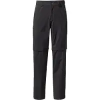 Vaude Farley Stretch Zip Off Pants II Pantaloni zip off Uomo (52 - Short, grigio)