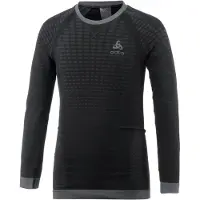 Odlo Biancheria intima sportiva 'Evolution Warm' grigio / nero