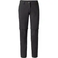 Vaude Women's Farley Stretch Zip Off Pants II Pantaloni da trekking Donna (42 - Short, nero)