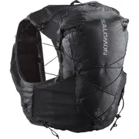 Salomon - Zaino da trail/running impermeabile - Adv Skin Cross Season 15 Ebony/Alloy - Taglia M - Nero