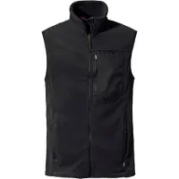 Vaude Bike Rosemoor Fleece Vest Gilet in pile Uomo (S, nero)