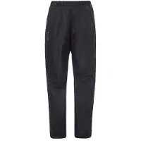 Vaude Bike Women's Fluid Full-Zip Pants Pantaloni antipioggia Donna (34, nero)