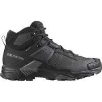Salomon - Scarpe escursionismo in GORE-TEX - X Ultra 5 Mid GTX M Black / Asphalt / Castlerock per Uomo - Taglia 45 1/3 - Nero