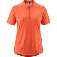 Gonso Women's Adventure Jersey Soft Touch Maglietta da ciclismo Donna (40, rosso)