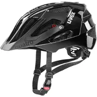 Uvex Quatro Casco per bici (52-57 cm, grigio/nero)