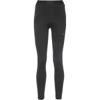 Hoka One One - Legging da running stretch e traspirante - W Novafly Run Tight 25 Black per Donne - Taglia L - Nero
