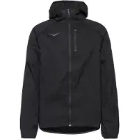 Hoka One One - Giacca da trail running antivento - M Skyflow Jacket Black per Uomo in Pelle - Taglia XL - Nero