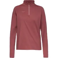 Hoka One One Women's Glidetech Quarter Zip Maglia da corsa Donna (L, rosso)