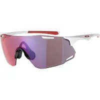 Oakley - Occhiali da sole - Cybr Dyno Polished White Prizm Road - Bianco