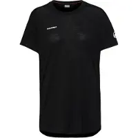 Mammut Women's Tree Wool Firstlayer T-Shirt Maglia merino Donna (S, nero)