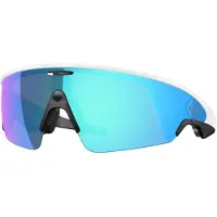 Oakley Meta - Occhiali da sole connessi - Meta Vanguard White/Prizm Sapphire - Bianco