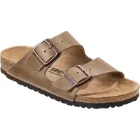 Birkenstock - Sandali in cuoio - Arizona Oiled Leather Narrow Tobacco Brown per Donne - Taglia 36 - Marrone