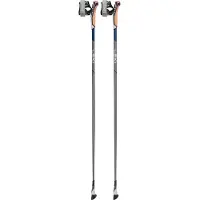 LEKI Smart Flash Bastoni da nordic walking (105 cm, grigio/bianco)