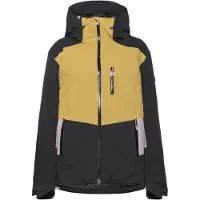 Roxy - Giacca da sci/snowboard donna - Stormdash Jacket Fennel Seed per Donne in Pelle - Taglia S - Nero