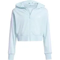 Adidas Kid's Essentials Full Zip Hoodie Maglia con zip e cappuccio Bambini (152, grigio)