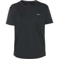 Nike Women's Tempo Dri-Fit Short-Sleeve Running Top Maglia da corsa Donna (L, nero)