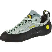 La Sportiva Women's Mythos Scarpette da arrampicata Donna (40,5, nero/verde)