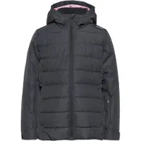CMP Girl's Jacket Fix Hood Giacca softshell Bambini (128, nero)