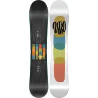 Nitro - Snowboard all-mountain - Phase 2026 in Legno - Taglia 152 cm - Nero