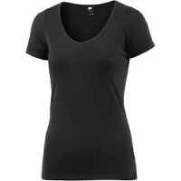Icebreaker Women's Siren S/S Sweetheart Intimo lana merinos Donna (M, nero)