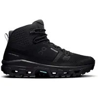 ON - Scarpe da trekking impermeabili - Cloudrock Mid WP M Black/Black per Uomo - Taglia 42.5 - Nero