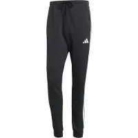 Adidas 3 Stripes Fit Tech Pants Pantaloni da allenamento Uomo (XXL, nero/grigio)
