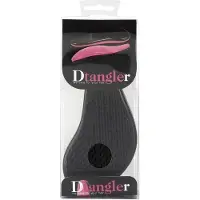 Dtangler Spazzola per capelli manico argentato — Spazzola per capelli