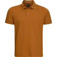 Jack Wolfskin Travel Polo Maglia polo Uomo (S, marrone)
