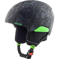 Alpina Kid's Pizi Casco da sci Bambini (46-51 cm, blu)