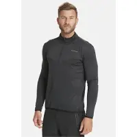 Endurance Ledger Waffle Melange Midlayer Pullover in pile Uomo (S, nero)