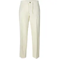 Selected Pantaloni In Misto Lino Uomini Bianco XXL