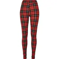 Urban Classics Leggings rosso / nero / bianco