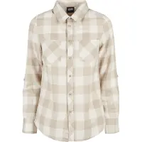 Urban Classics Camicia A Maniche Lunghe Turnup Checked