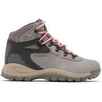 Columbia - Scarpe da trekking impermeabili - Newton Ridge Plus Waterproof Amped Stratus Canyon Rose per Donne in Pelle - Taglia 39,5 - Rosa