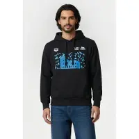 Arena Unisex Hoodie Esch Rome 22 Merch Black Taglia: XS | Felpe con cappuccio Outlet | Unisex | Nero