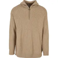 Urban Classics Oversized Knitted Troyer Unionbeige Taglia: S | Dolcevita Outlet | Uomo
