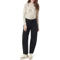 Scotch & Soda Crew Neck Whitecap Gray Cow Print Taglia: XL | Maglie a manica lunga Outlet | Donna | Grigio