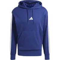 Adidas Felpa Con Cappuccio Essentials 3 Stripes French Terry