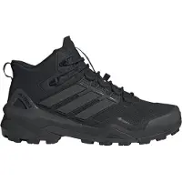 Adidas - Scarpe da trekking leggere GORE-TEX&reg; - Terrex Skychaser Mid GTX Core Black per Uomo - Taglia 10,5 UK - Nero