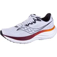 Saucony - Scarpe da running - Ride 19 White/Crimson per Uomo - Taglia 45 - Bianco