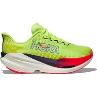 Hoka One One - Scarpe da running - Mach X 3 W Neon Yuzu/Squid Ink - Taglia 40 - Giallo