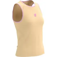 Compressport Women's Trail Racing Tank Maglia da corsa Donna (L, beige)